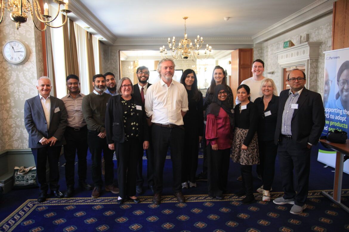 CVD Academy shows all those who took part standing together in a group photo